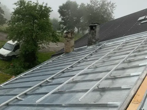 Installation toiture en bac acier Sélestat
