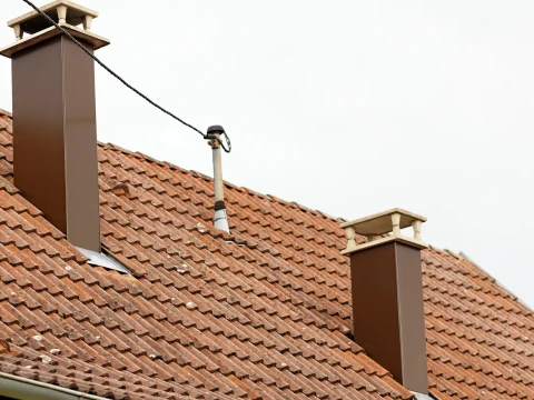 Remplacement habillage cheminée extérieure Alsace