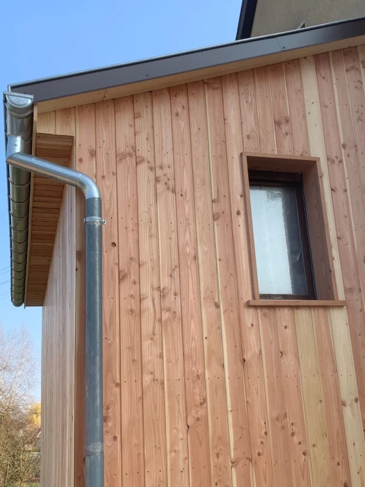 Installation de gouttières à Barr