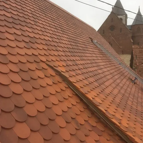 Réparation toiture terre cuite à Sélestat